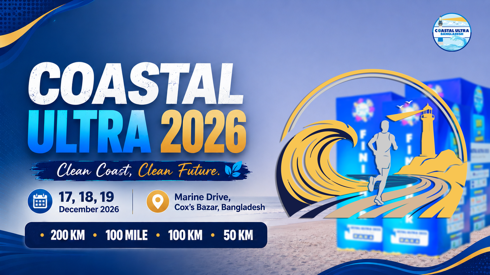 Coastal Ultra 2026 event banner